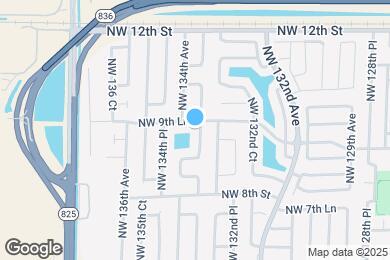 Map image of the property - 942 NW 133rd Ct