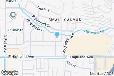 Map image of the property - 2385 Denair Ave