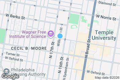 Map image of the property - 1610 W Montgomery Ave