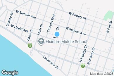 Map image of the property - 1009 W Heald Ave