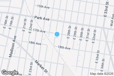 Map image of the property - 767 E 26th St
