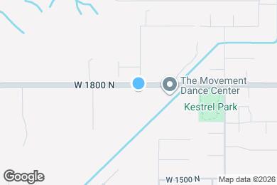 Map image of the property - 3677 W 1800 N