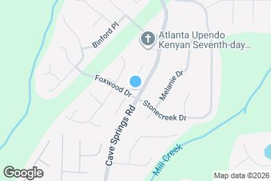 Map image of the property - 1504 Cain Ct