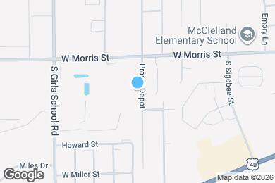 Map image of the property - 1310 Prairie Depot