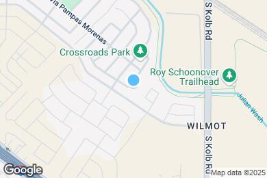 Map image of the property - 7519 S Via Rancho La Costa