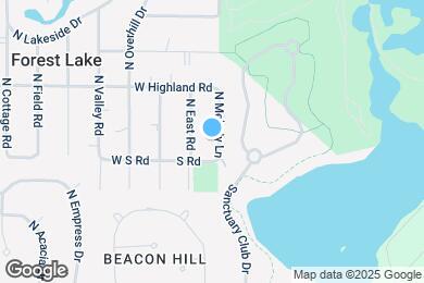 Map image of the property - 23540 N Melody Ln