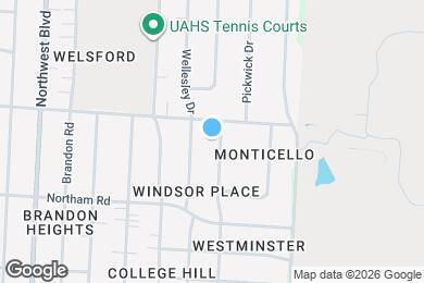 Map image of the property - 2731 Vassar Pl
