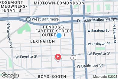 Map image of the property - 226 N Payson St