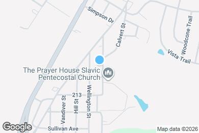 Map image of the property - 128 Riley St