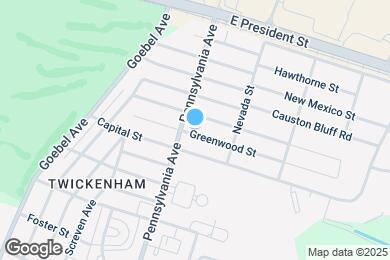 Map image of the property - 2012 Greenwood St