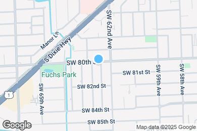 Map image of the property - 8000 SW 62nd Ct
