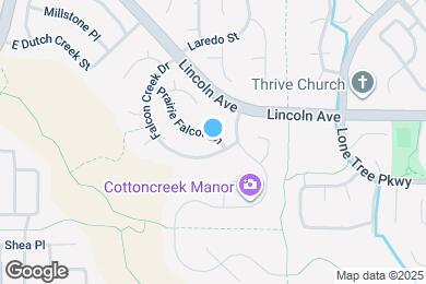 Map image of the property - 9981 Prairie Falcon Ln