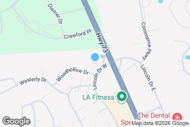 Map image of the property - 103 Woodhollow Dr