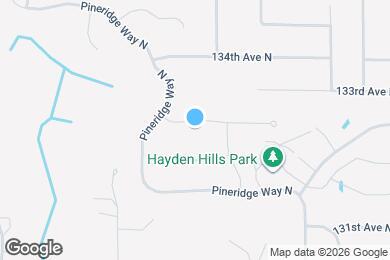 Map image of the property - 11881 132nd Ave N