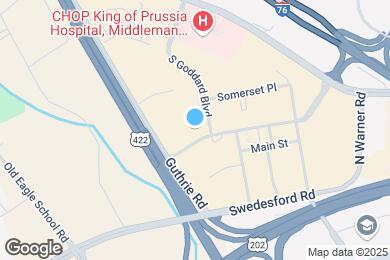 Map image of the property - The Point at King of Prussia