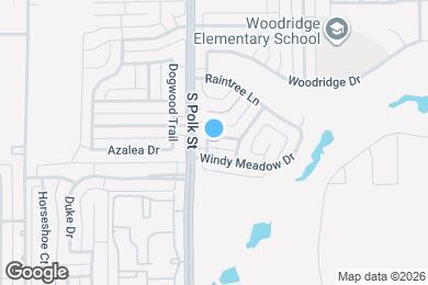 Map image of the property - 819 Crooked Creek Ln