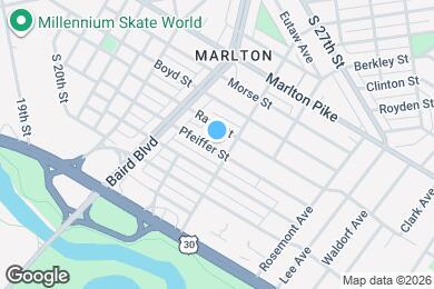 Map image of the property - 444 Pfeiffer St