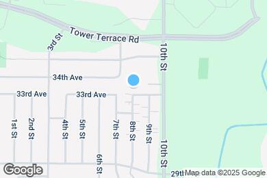 Map image of the property - 810 33rd Ave