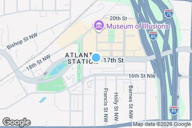 Map image of the property - 270 17th St NW