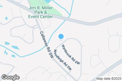 Map image of the property - 1216 Woodleigh Rd SW