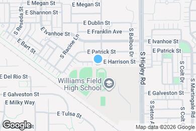 Map image of the property - 3031 E Harrison St