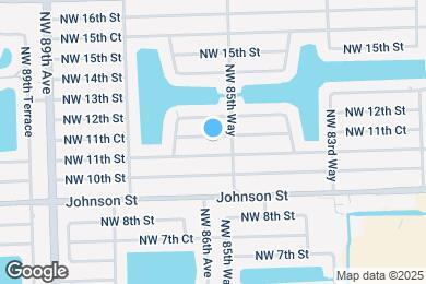 Map image of the property - 8570 NW 11th Ct