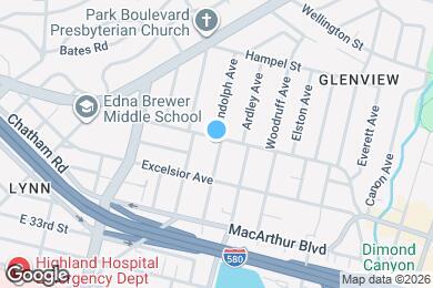 Map image of the property - 1539-1541 E. 38th St