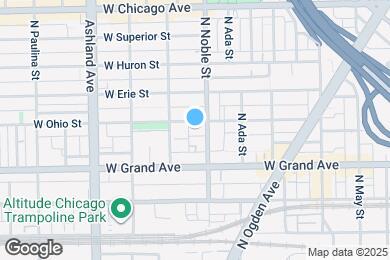 Map image of the property - 1411 W Ohio St
