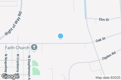 Map image of the property - Oak Meadows