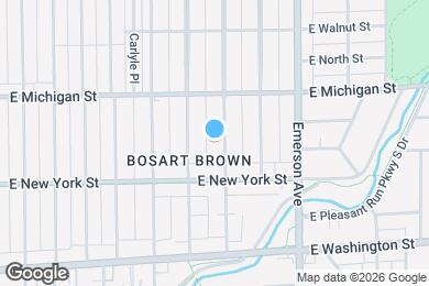 Map image of the property - 336 N Riley Ave