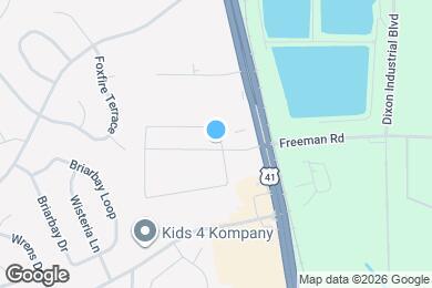 Map image of the property - 1598 Iris Walk