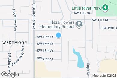 Map image of the property - 904 SW 13th St