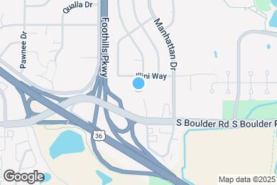 Map image of the property - 60 S Boulder Cir