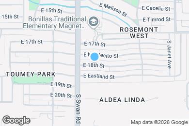 Map image of the property - 4733 E 18th St