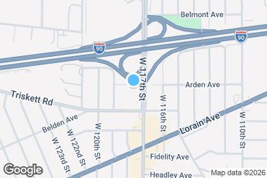 Map image of the property - 11731 Arden Ave