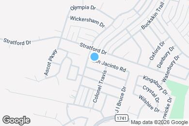 Map image of the property - 2901 San Jacinto Rd