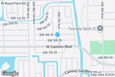 Map image of the property - 701 SW 5th St
