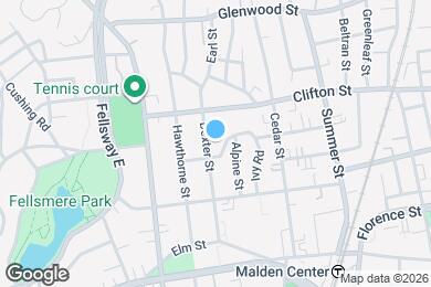 Map image of the property - 83 Dexter St