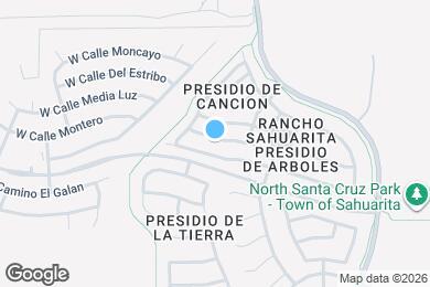 Map image of the property - 108 E Calle Del Rondador