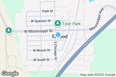 Map image of the property - 110 Wood St