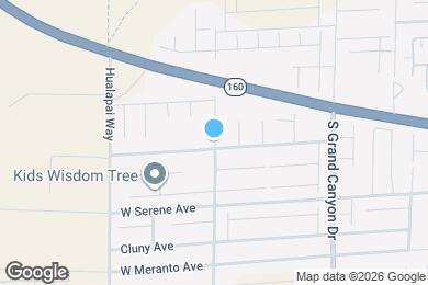 Map image of the property - 9155 S Conquistador St