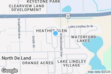 Map image of the property - 1390 Heather Glen Dr