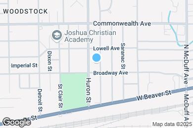 Map image of the property - 822 Mackinaw St
