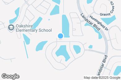 Map image of the property - 738 Lake Biscayne Way