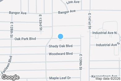 Map image of the property - 13604 Oak Park Blvd