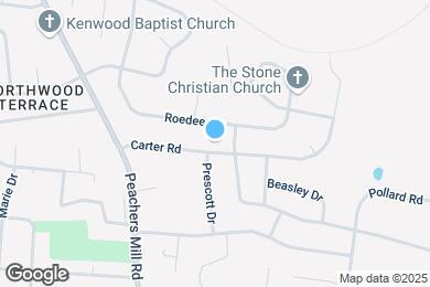 Map image of the property - 323 Carter Rd