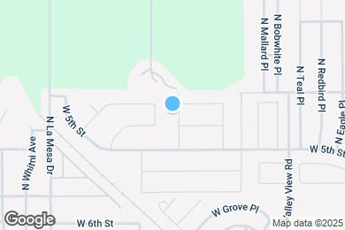 Map image of the property - 605 N Daisy Ave