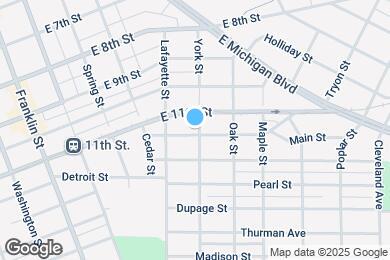 Map image of the property - 413 York St