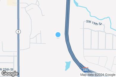 Map image of the property - The Greens at Mustang Creek