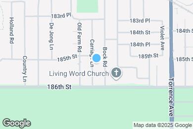 Map image of the property - 18519 Carriage Ln